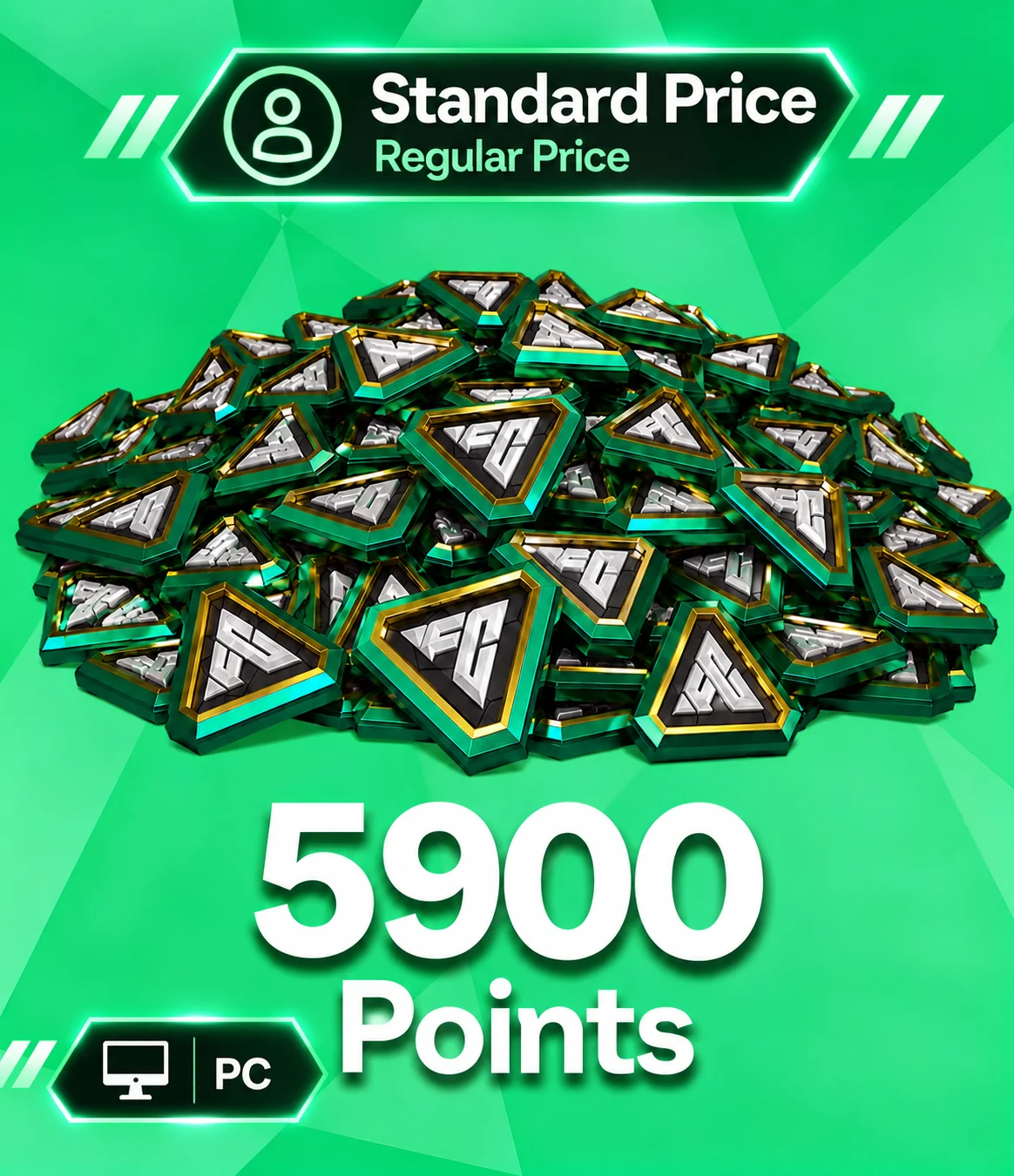  PC-FC 27 - Points - 5900 FC Points 【NO EA Member】