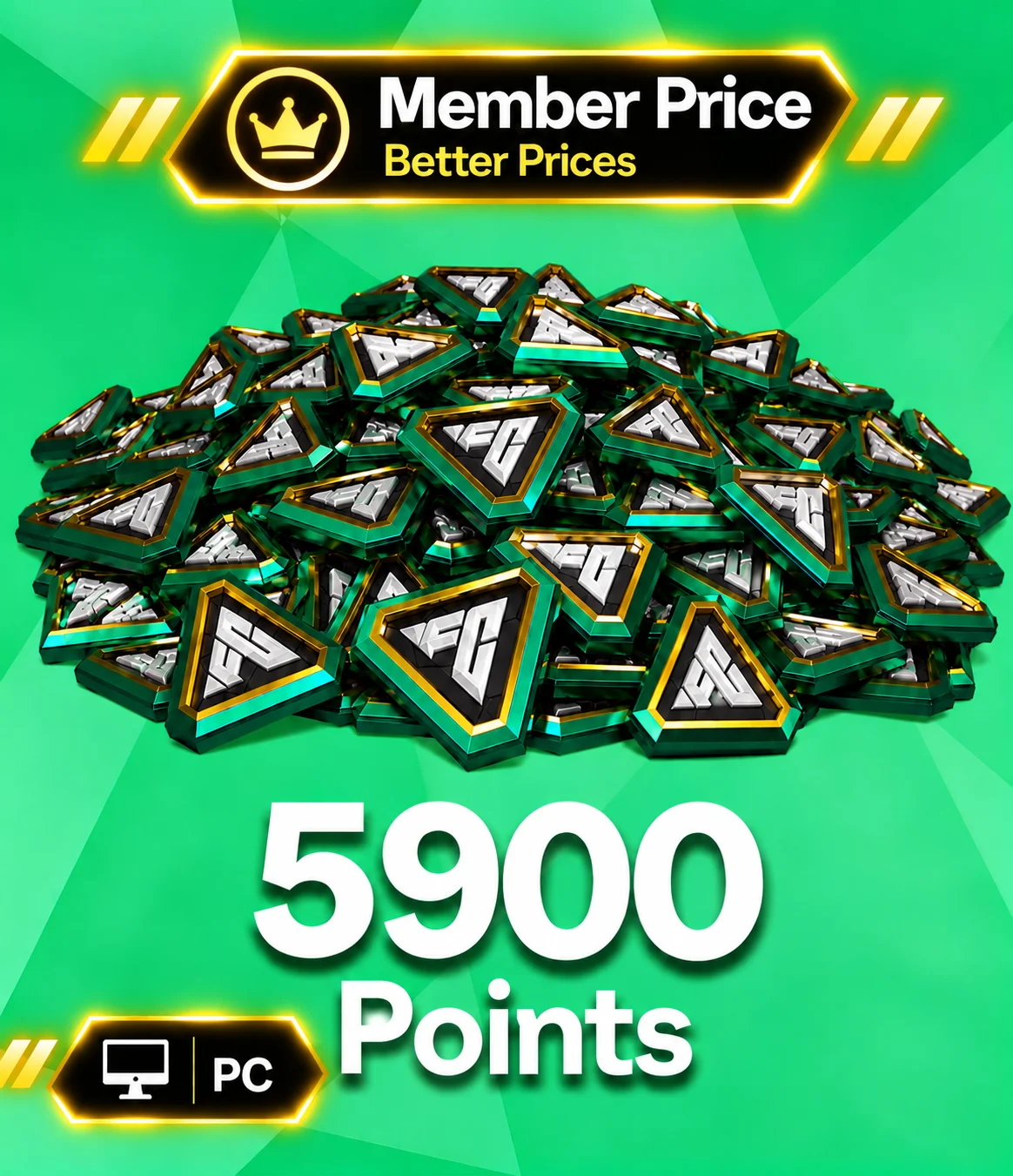  PC-FC 27 - Points - 5900 FC Points 【EA Member】