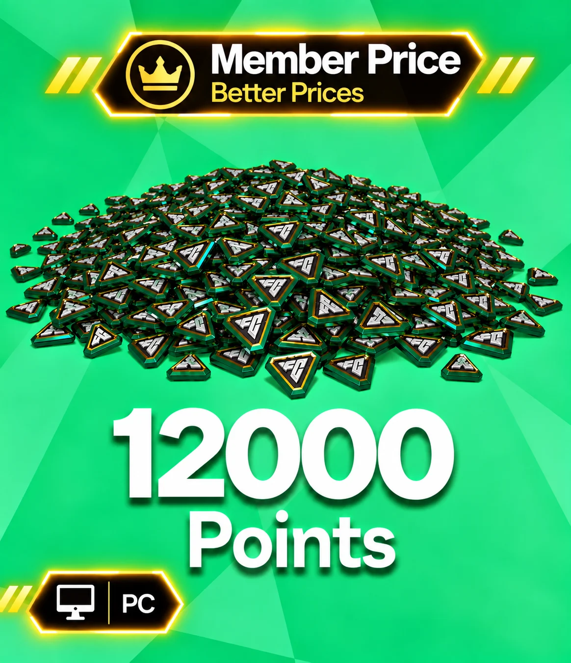 PC-FC 27 - Points - 12000 FC Points 【EA Member】
